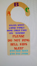 Hard Plastic Door Hanger