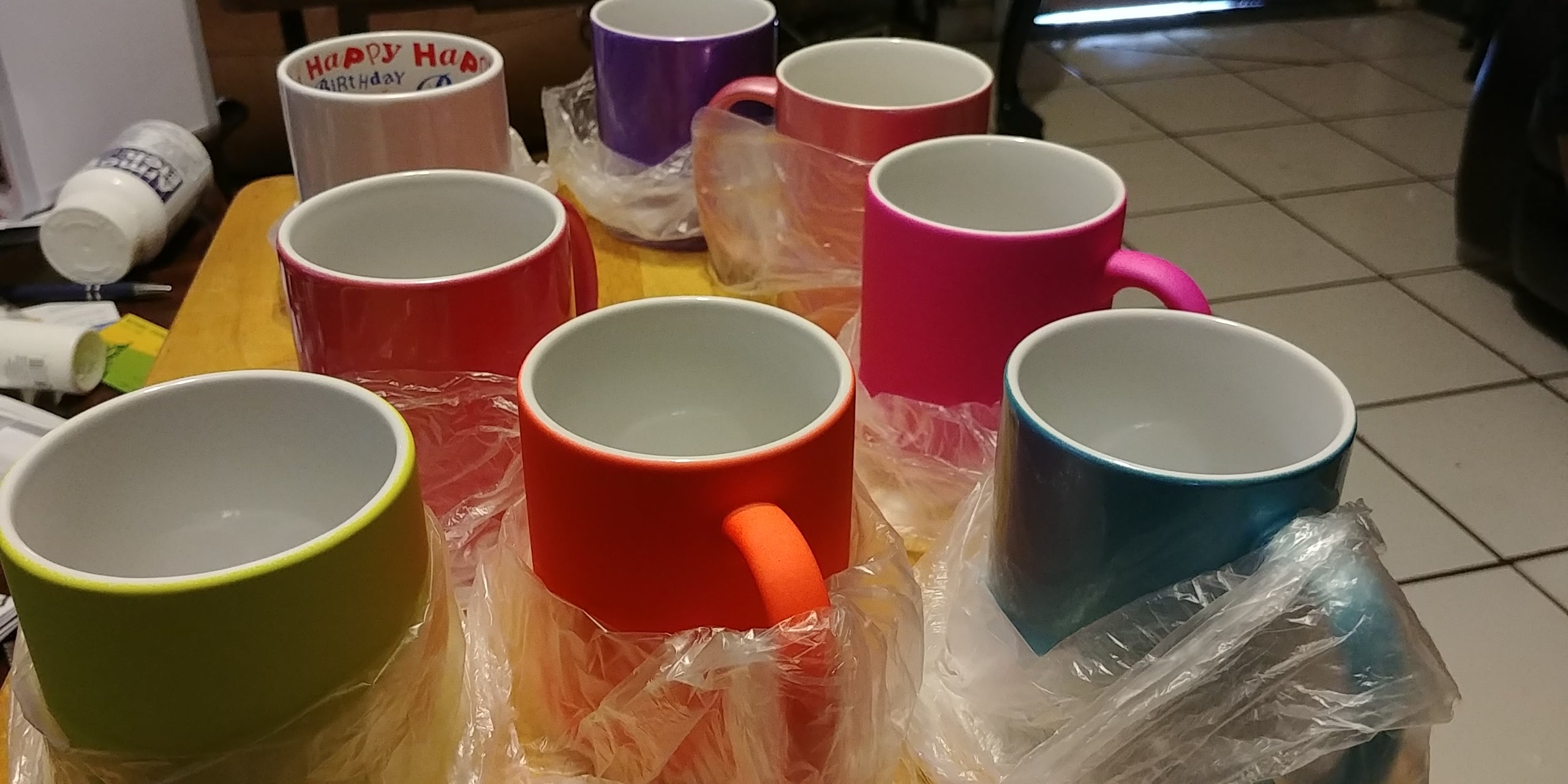 Colored Mugs 11oz