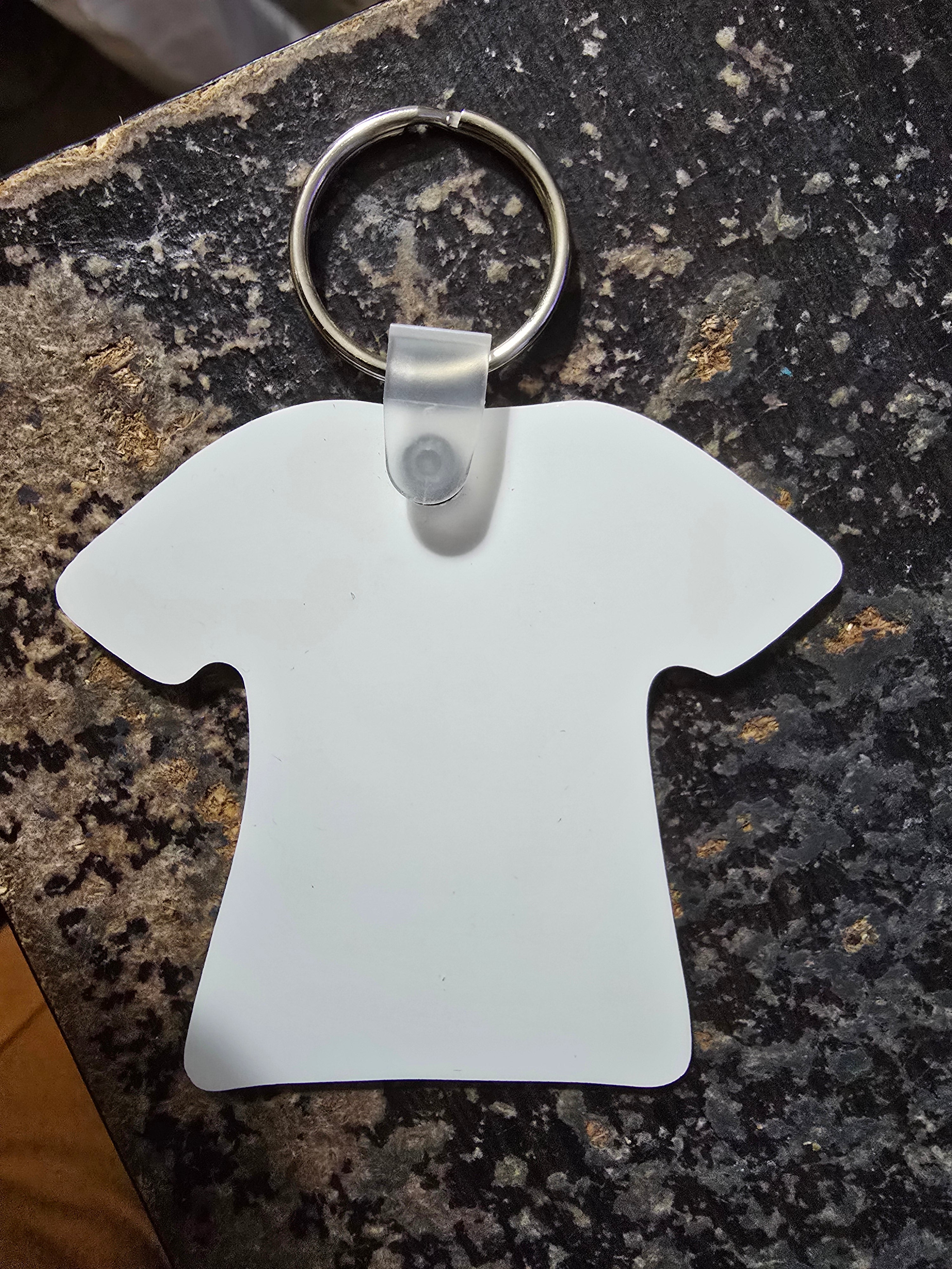 3x2 ½ T-Shirt Shaped Keychain