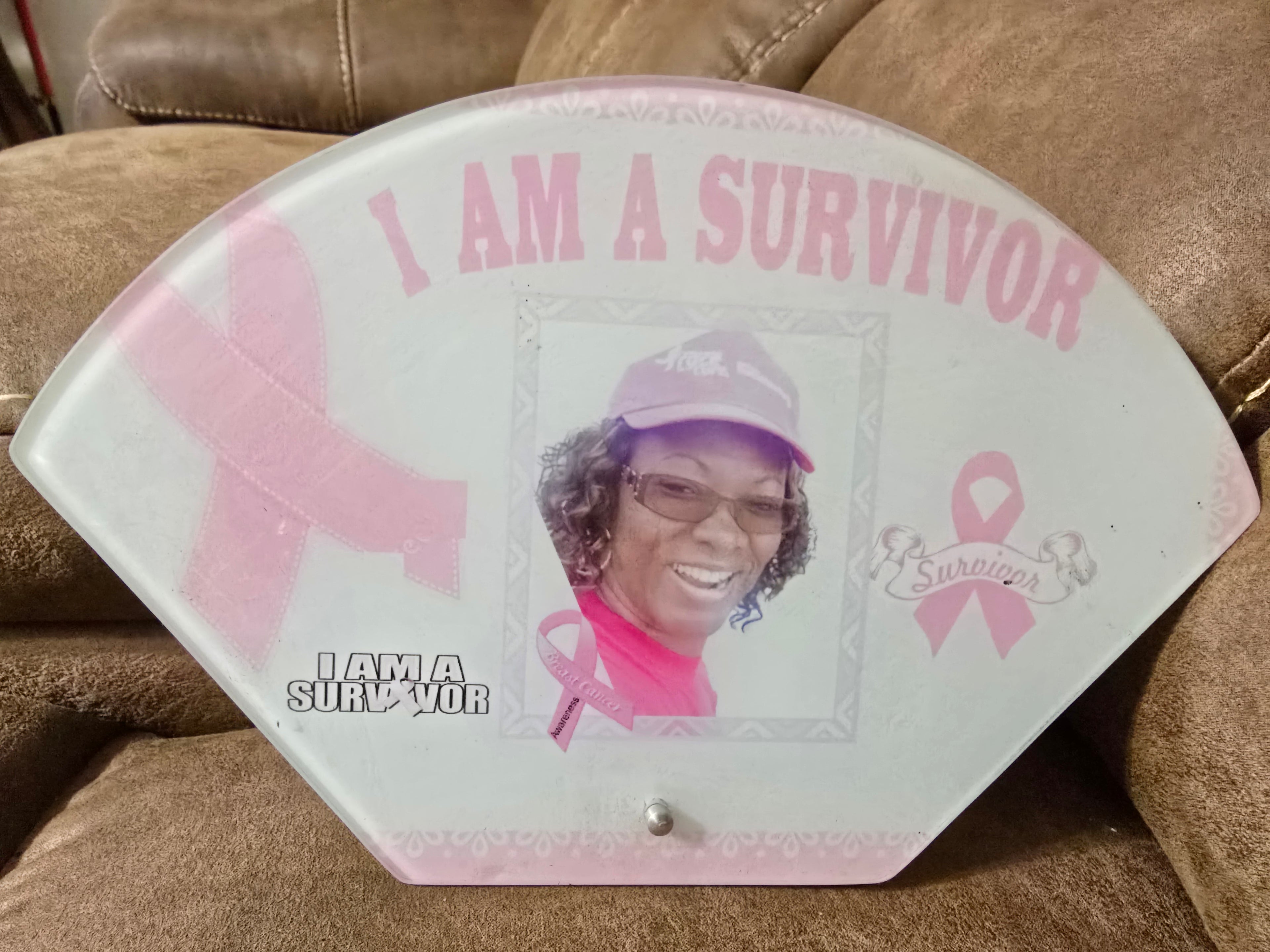 11X7 Fan Shaped Glass Pic