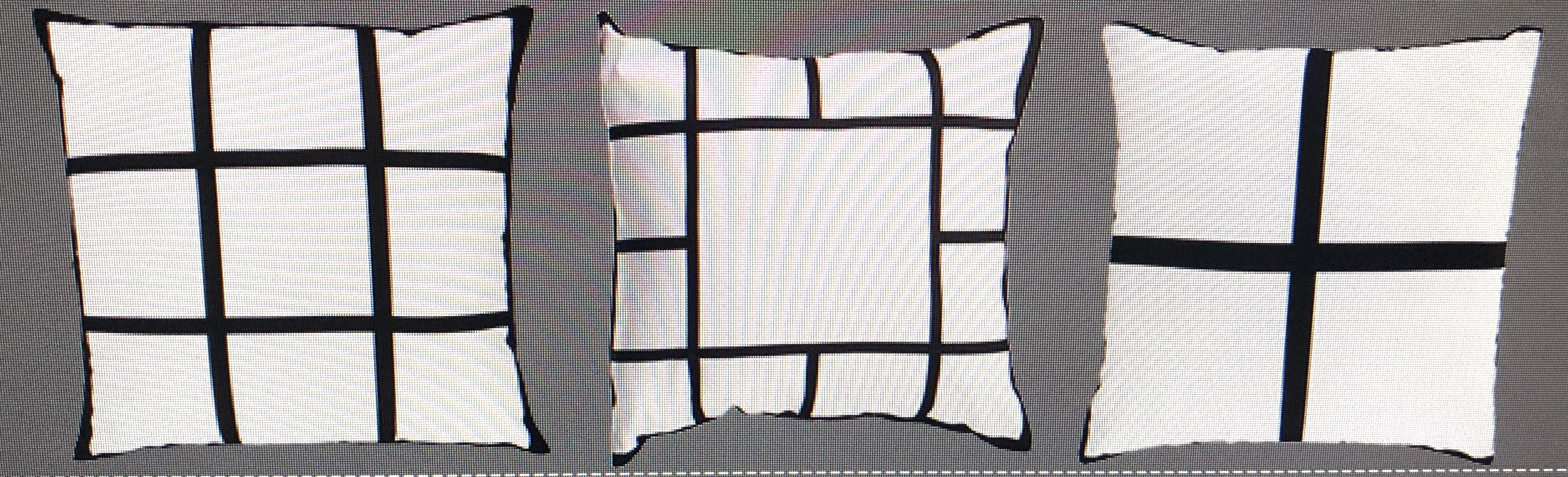 Panel Throw Pillow